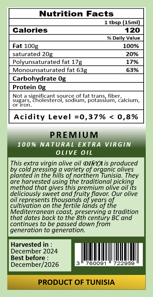 Extra Virgin Olive Oil